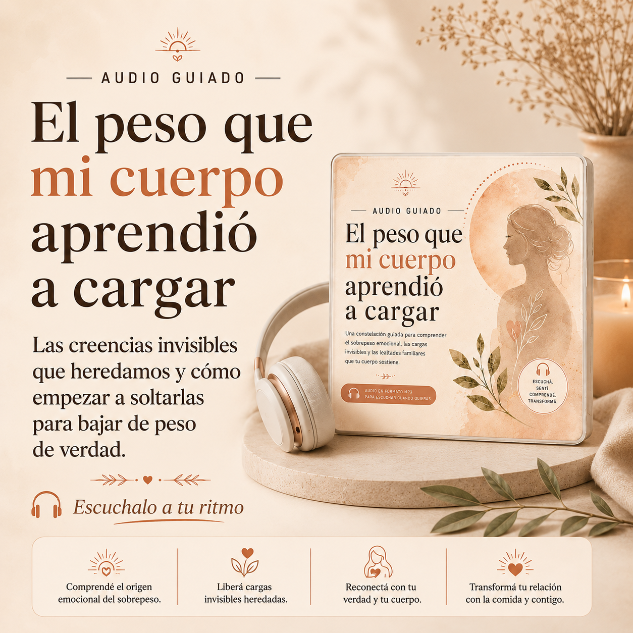 El peso que mi cuerpo aprendió a cargar